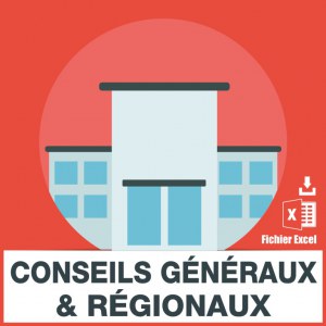 Email addresses general councils regional councils