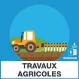 Agricultural work email addresses