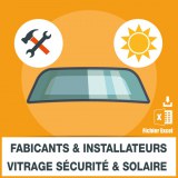Solar protection safety glazing enamels