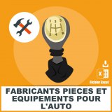  Automotive parts equipment emails