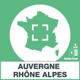 Email database Auvergne Rhône Alpes