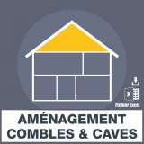 E-mails development of attics and cellars
