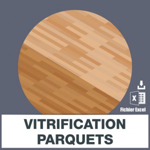 Enamels laying parquet vitrification maintenance