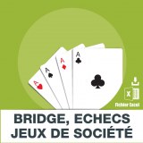 E-mail bridge chess board games