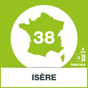 Isère email database