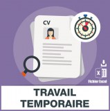 Interim temporary work agencies