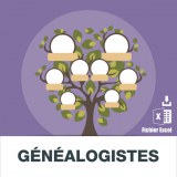 Genealogist email addresses