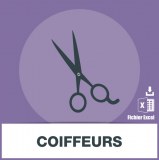 Database of hairdresser email addresses