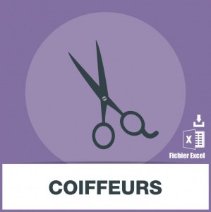 Database of hairdresser email addresses