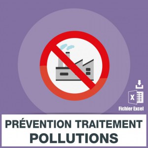 Pollution prevention treatment emails