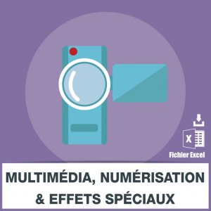 Emails multimedia digitization and special effects companies