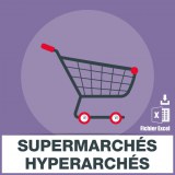Emails from supermarkets and hypermarkets