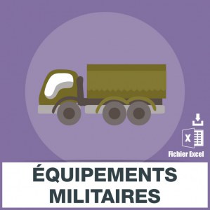 Military equipment email addresses