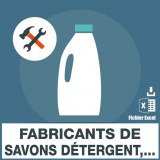 Emails manufacturers of soaps detergents and detergents
