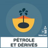 Petroleum and derivatives distribution email