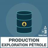 Email production oil exploration