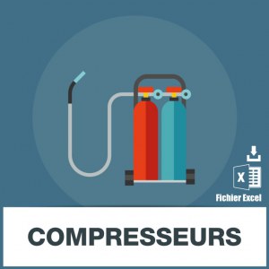Database of compressor email addresses
