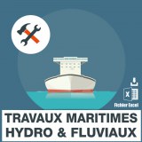 Emails maritime hydraulic fluvial works