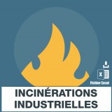 Industrial incineration services emails