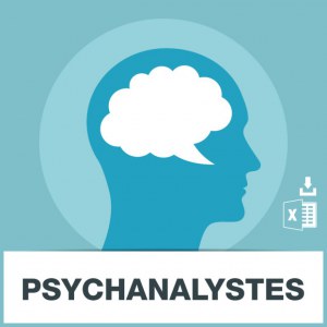 Email address database of psychoanalysts