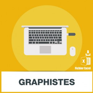 Database of graphic designers' email addresses