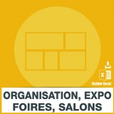 Emails organization fairs and exhibitions