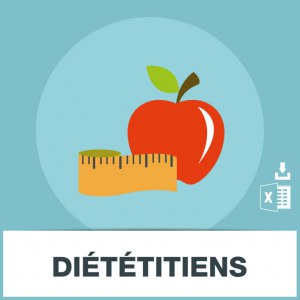 Dieticians  email database