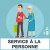 Personal service email addresses