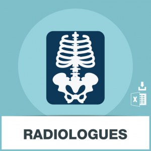 E-mail addresses of radiologists