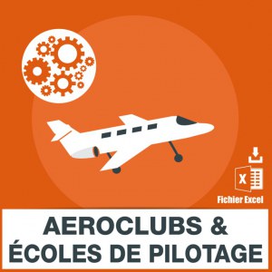 Aeroclub and flight school email addresses