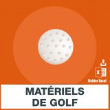 Golf equipment email addresses