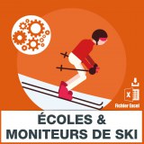 Ski schools and instructors emails