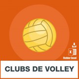 Volleyball club email addresses
