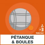 Petanque and boules e-mail addresses