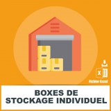 Individual storage boxes email addresses