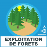 Database email addresses forest exploitations