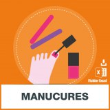 Manicures and nails emails