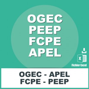 Emails OGEC APEL FCPE PEEP