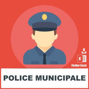 Municipal police emails