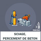 Email addresses for concrete sawing and drilling