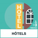 Database of hotel email addresses