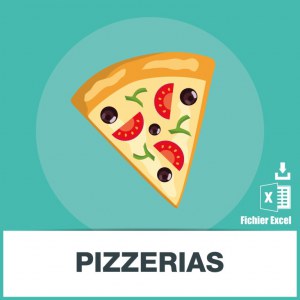 Database of pizzeria email addresses