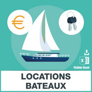 Boat rental email addresses