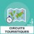 Tourist circuits and tourist attractions  email database