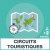 Tourist circuits and tourist attractions  email database