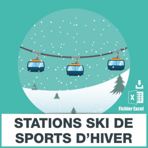 E-mails winter sports ski resorts