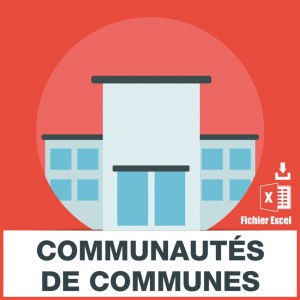 Emails de communautés de communes