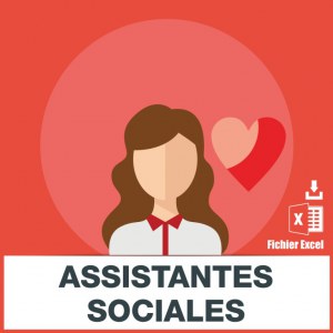 Adresses emails assistantes sociales