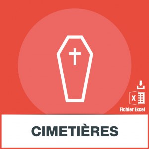 Base adresses e-mails cimetières