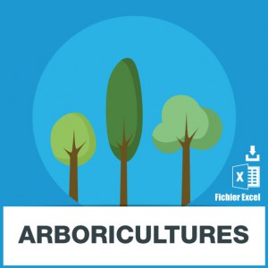 Base adresse emails arboriculture